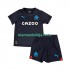Camisola Olympique de Marseille Criança Equipamento Segundo 2022-2023 Manga Curta